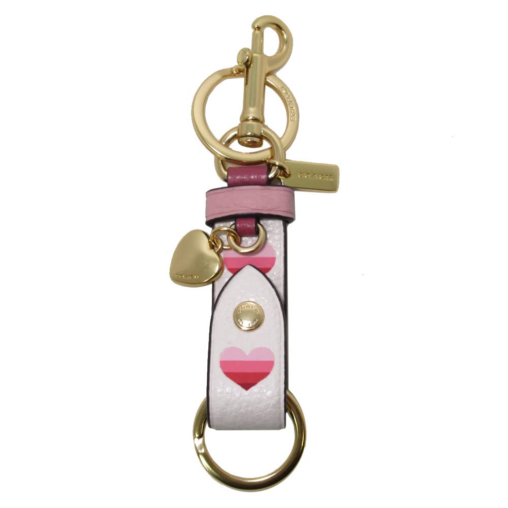 COACH ピンク ストライプ チャーム キーホルダー 楽天市場】コーチ（柄